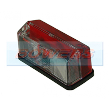 Hella 2XS005020057 Red & Clear Caravan/Motorhome Side Rear Marker Lamp/Light